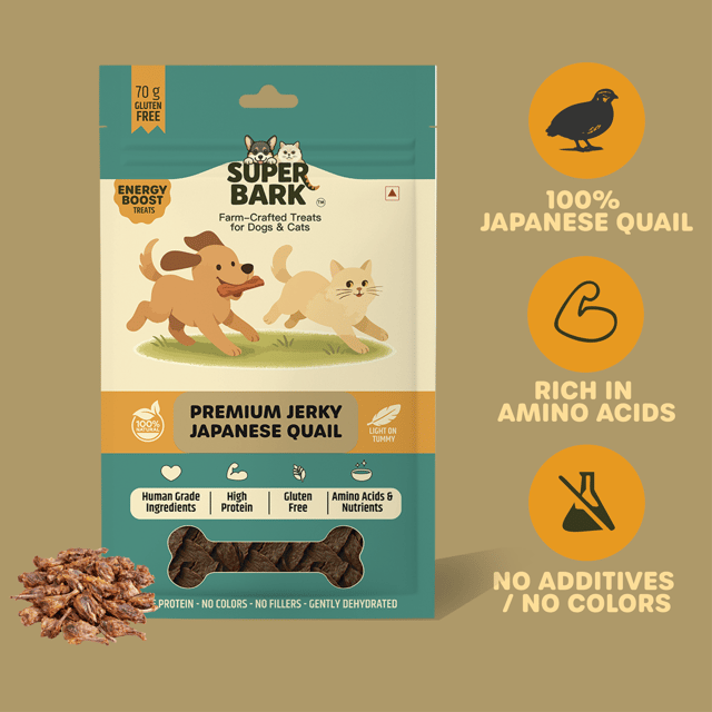 PREMIUM JAPANESE QUAIL JERKY - WHOLE BODY - 70 Grams